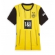 Borussia Dortmund Nico Schlotterbeck #4 Maglia Gara Casa Repliche 2024-25 Donna Maniche Corte
